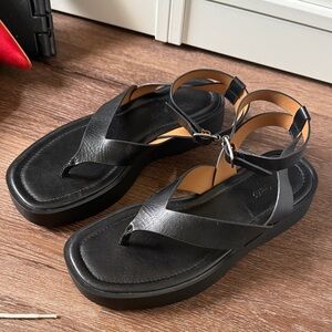 Madewell Black Leather Women's Sandals